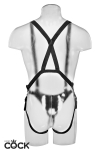 Gode ceinture creux 25 cm - noir Gode ceinture creux 25 cm - noir