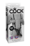 Gode ceinture creux 25 cm - noir Gode ceinture creux 25 cm - noir