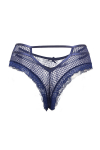 Tanga bleu dentelle - Paris Hollywood Tanga bleu dentelle - Paris Hollywood