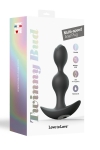 Plug anal vibrant Twinny Bud noir Plug anal vibrant Twinny Bud noir