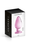 Plug anal verre Glossy Toys n° 25 Pink Plug anal verre Glossy Toys n° 25 Pink