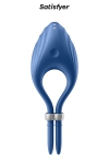 Anneau vibrant Duelist bleu - Satisfyer Anneau vibrant Duelist bleu - Satisfyer
