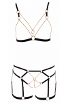 Ensemble harnais bijoux 2 pièces - Cotelli Lingerie Ensemble harnais bijoux 2 pièces - Cotelli Lingerie