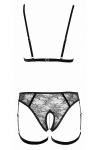 Ensemble harnais bijoux 2 pièces - Cotelli Lingerie Ensemble harnais bijoux 2 pièces - Cotelli Lingerie