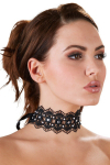 Collier brodé avec strass - Cotelli Accessoires Collier brodé avec strass - Cotelli Accessoires